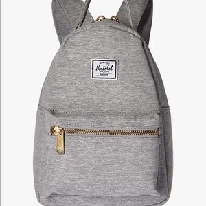 Grey mini back pack